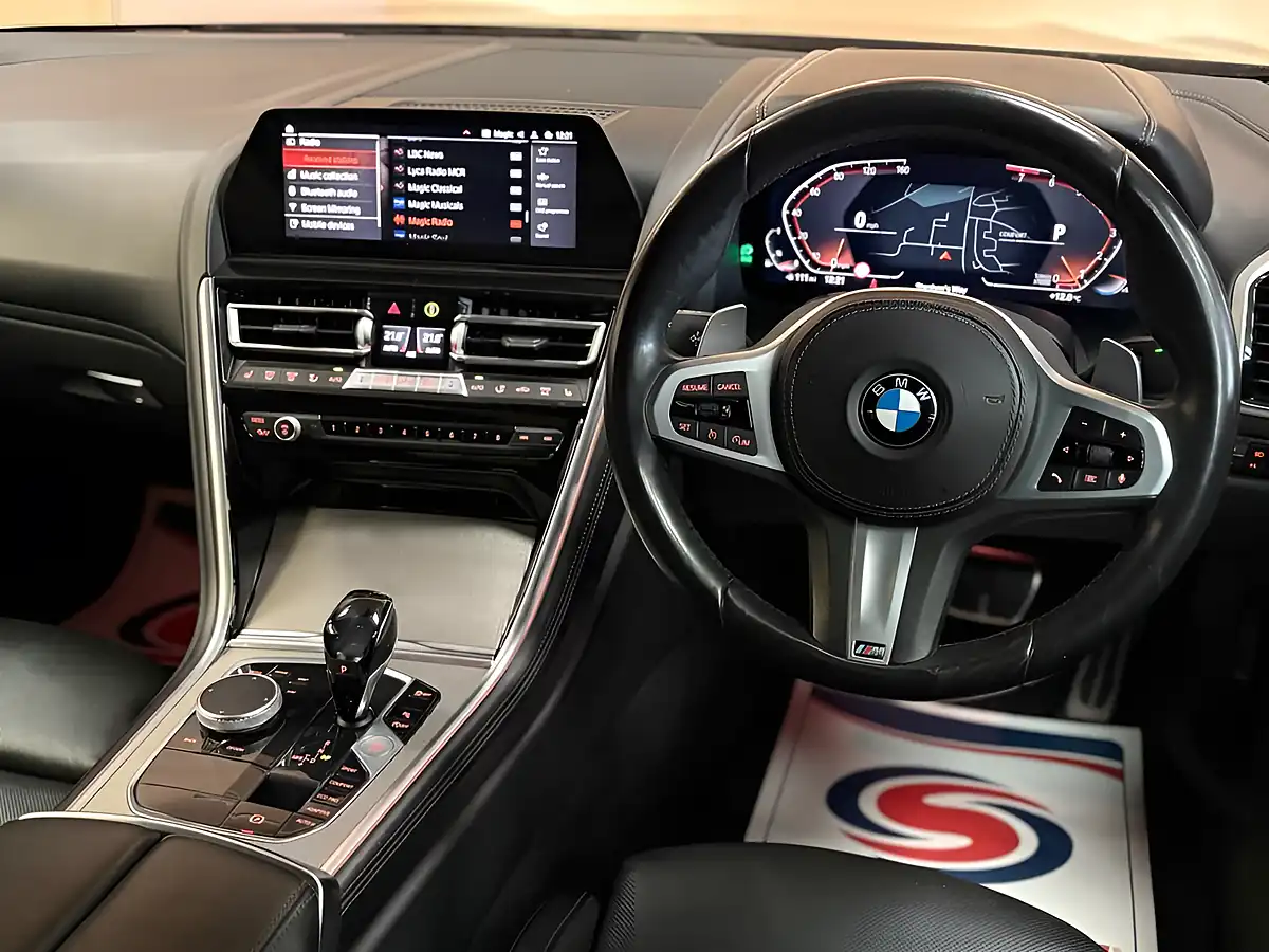 Used 2020 BMW 8 Series Gran Coupe M Sport Black - Interior and Exterior details 9