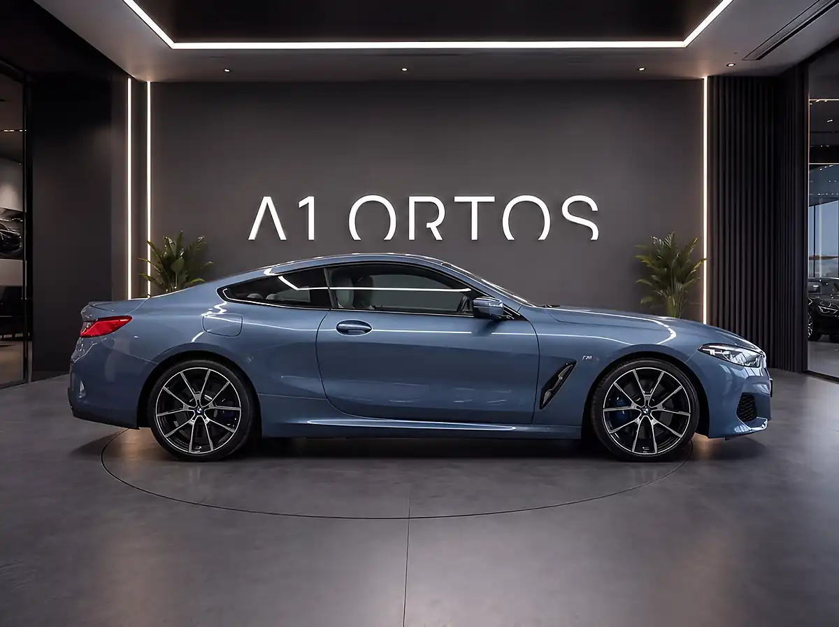 Used 2020 BMW 8 Series M Sport Barcelona Blue Metallic - Interior and Exterior details 5