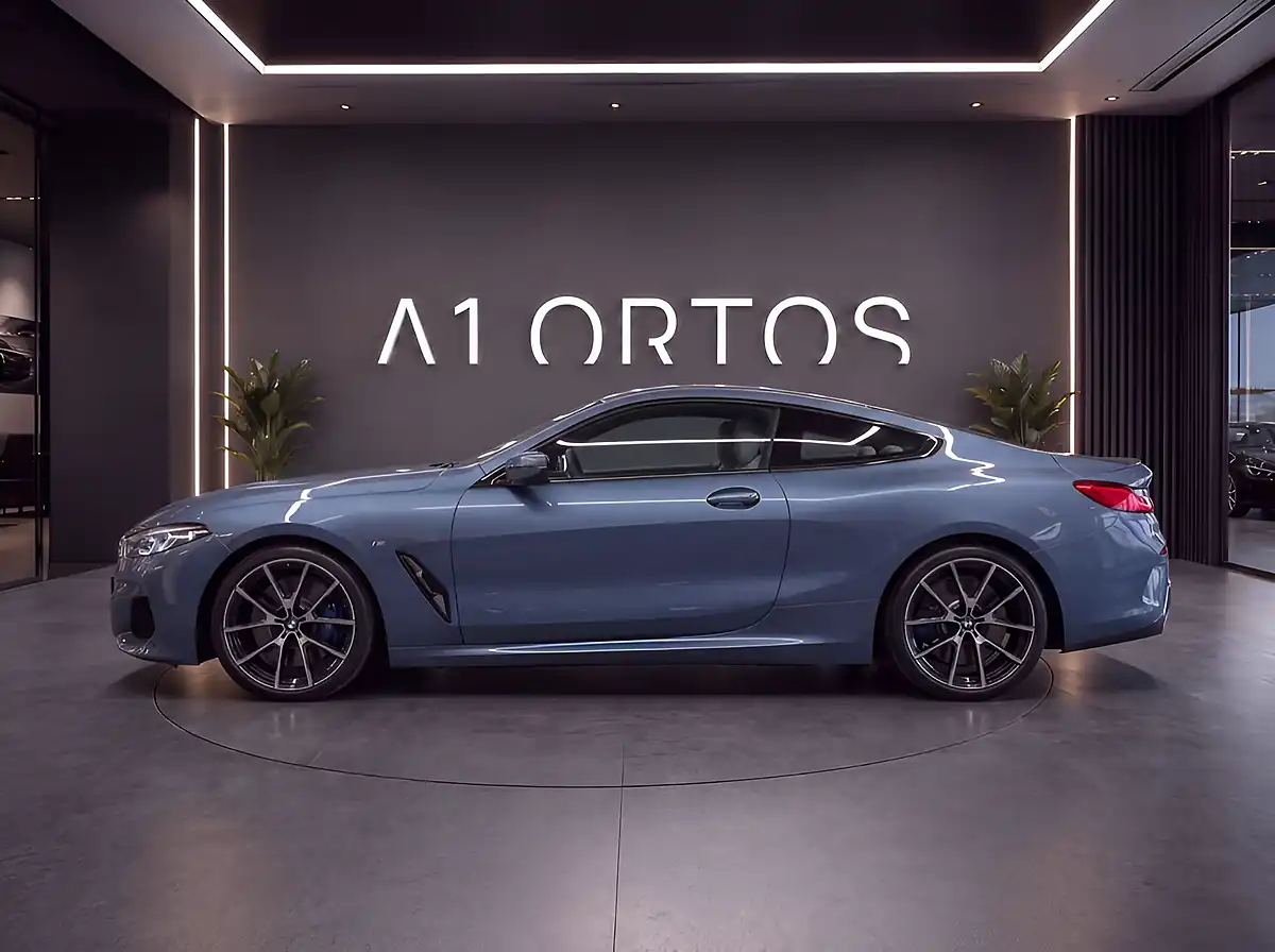 Used 2020 BMW 8 Series M Sport Barcelona Blue Metallic - Interior and Exterior details 6
