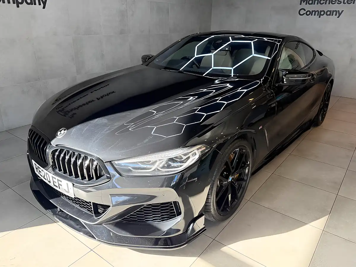 Used 2020 BMW 8 Series M Sport Black - Front View
