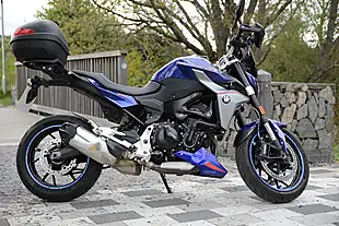 Used 2020 BMW F900R Blue - Interior and Exterior details 2