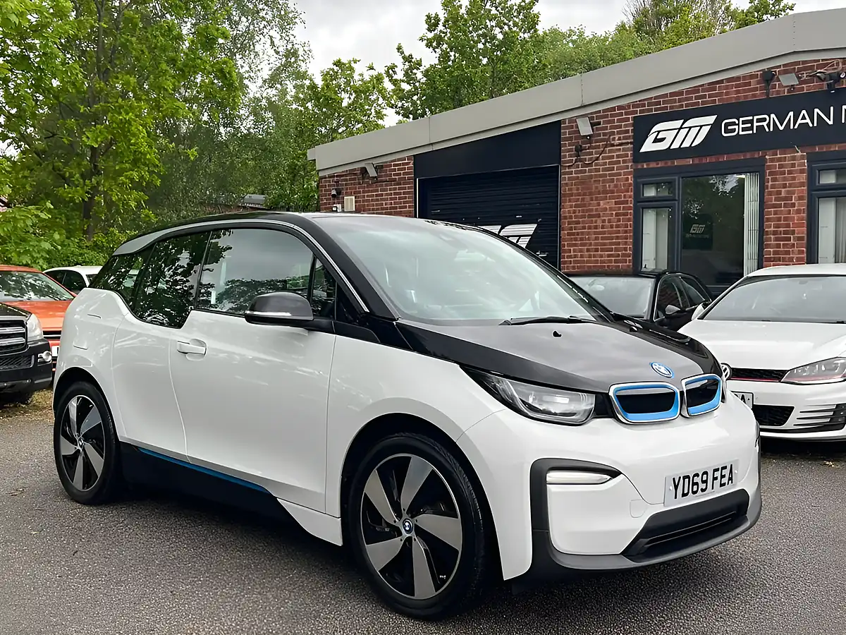 Used 2020 BMW I3 White - Front View