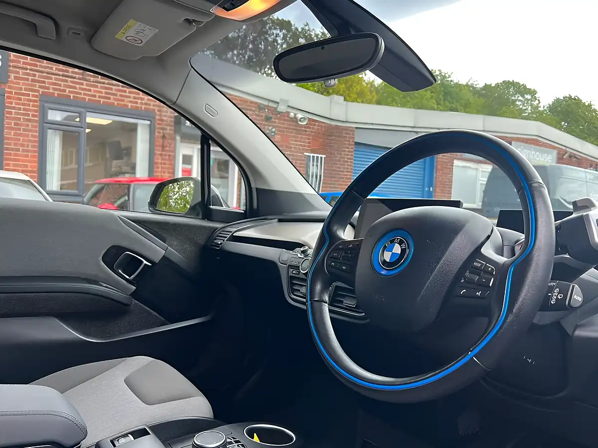 Used 2020 BMW I3 White - Interior and Exterior details 12