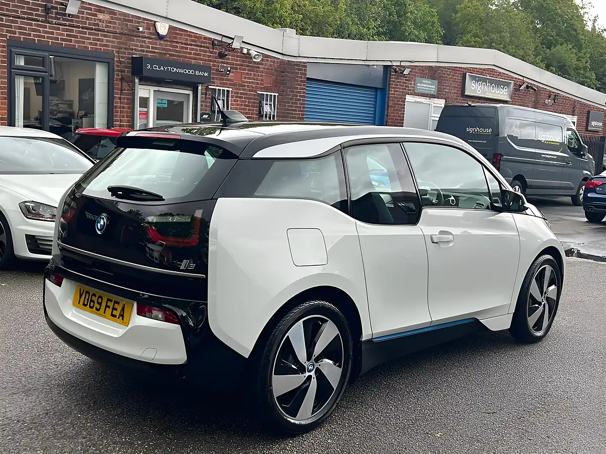Used 2020 BMW I3 White - Interior and Exterior details 3
