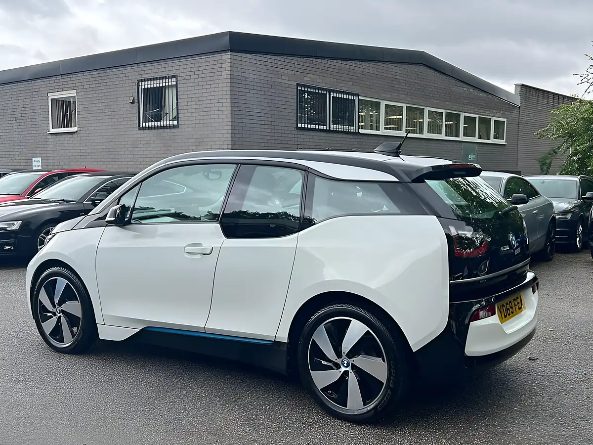 Used 2020 BMW I3 White - Interior and Exterior details 4