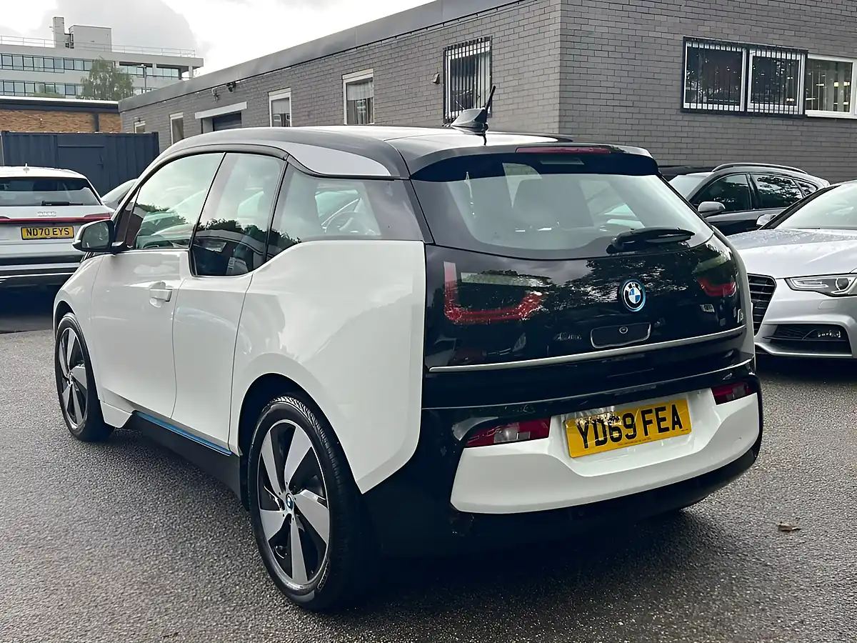 Used 2020 BMW I3 White - Interior and Exterior details 8