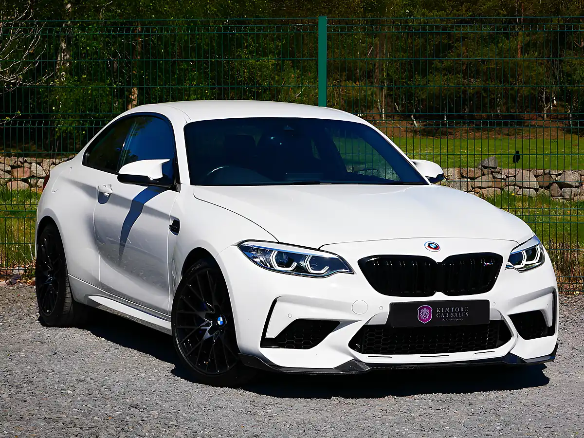 Used 2020 BMW M2 Competition Alpine White - Front View