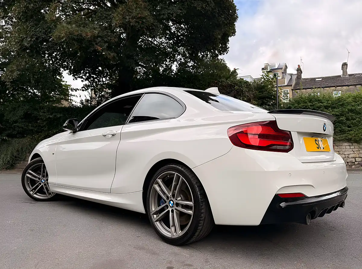 Used 2020 BMW M240i Alpine White - Interior and Exterior details 9