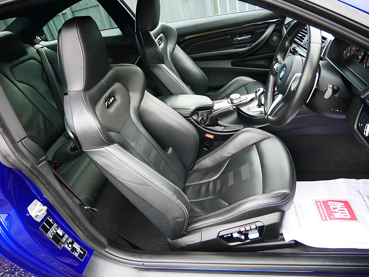 Used 2020 BMW M4 Competition San Marino Blue - Interior and Exterior details 11