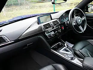 Used 2020 BMW M4 Competition San Marino Blue - Interior and Exterior details 12