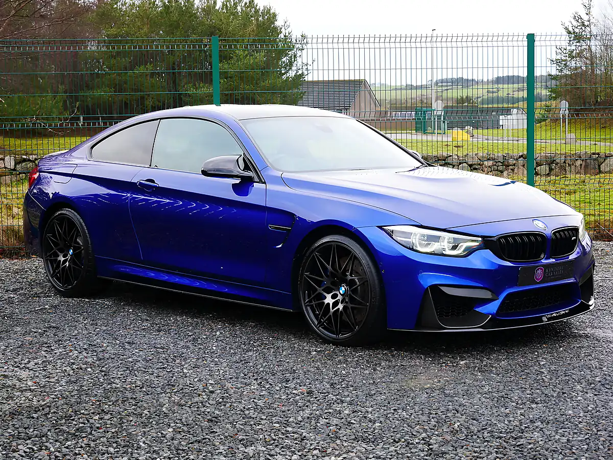 Used 2020 BMW M4 Competition San Marino Blue - Interior and Exterior details 2