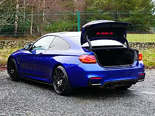 Used 2020 BMW M4 Competition San Marino Blue - Interior and Exterior details 20