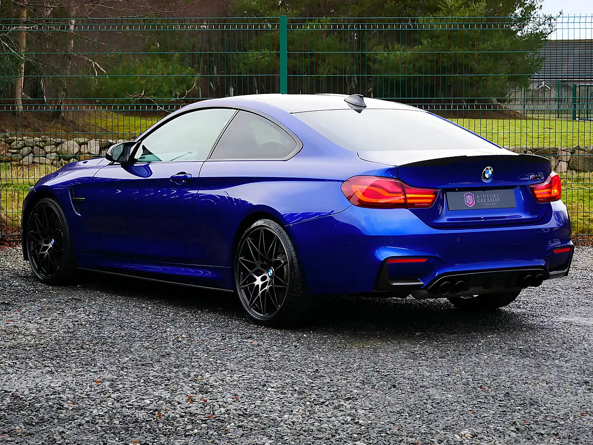 Used 2020 BMW M4 Competition San Marino Blue - Interior and Exterior details 7
