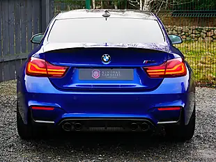 Used 2020 BMW M4 Competition San Marino Blue - Interior and Exterior details 8