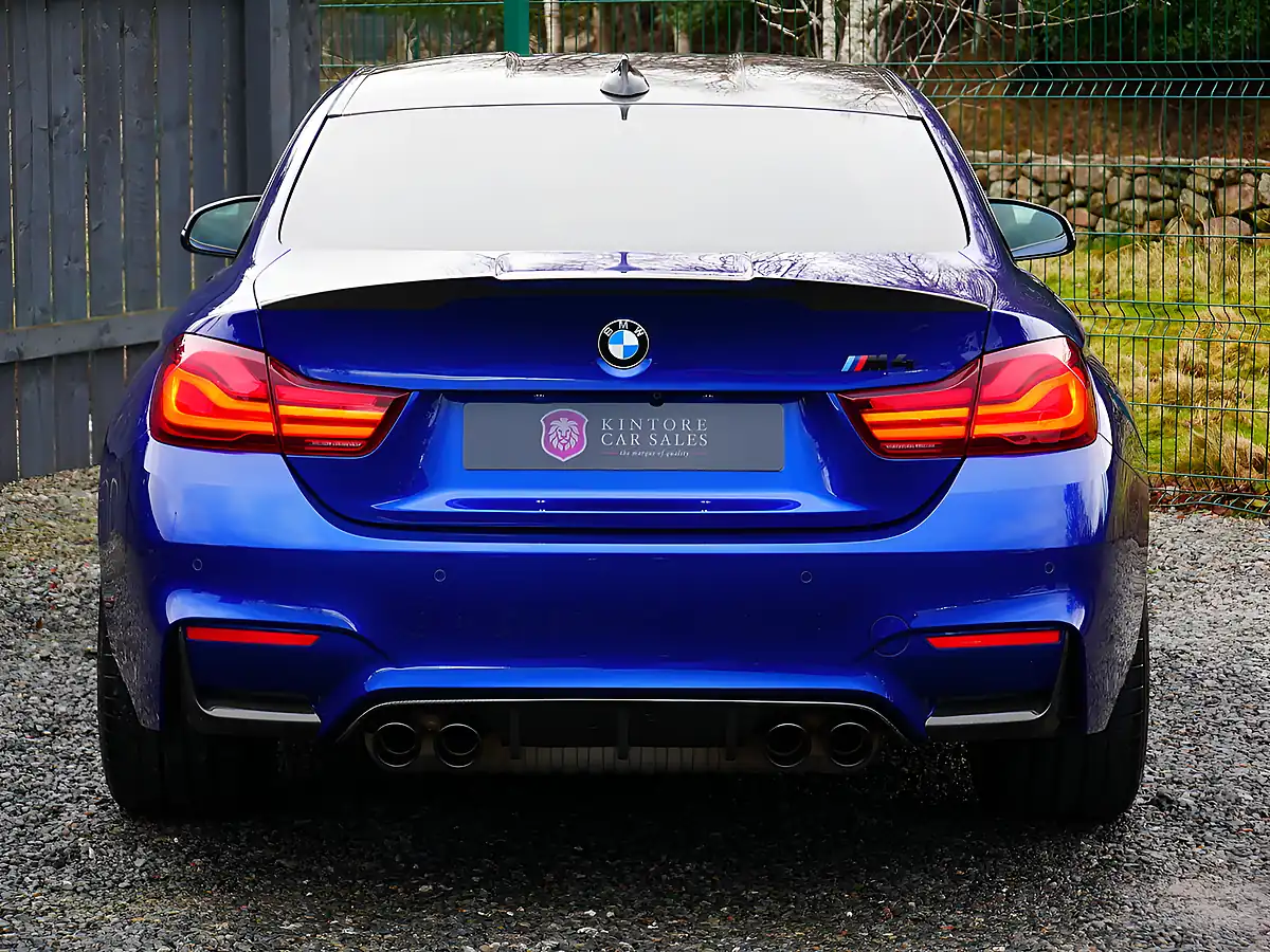 Used 2020 BMW M4 Competition San Marino Blue - Interior and Exterior details 8