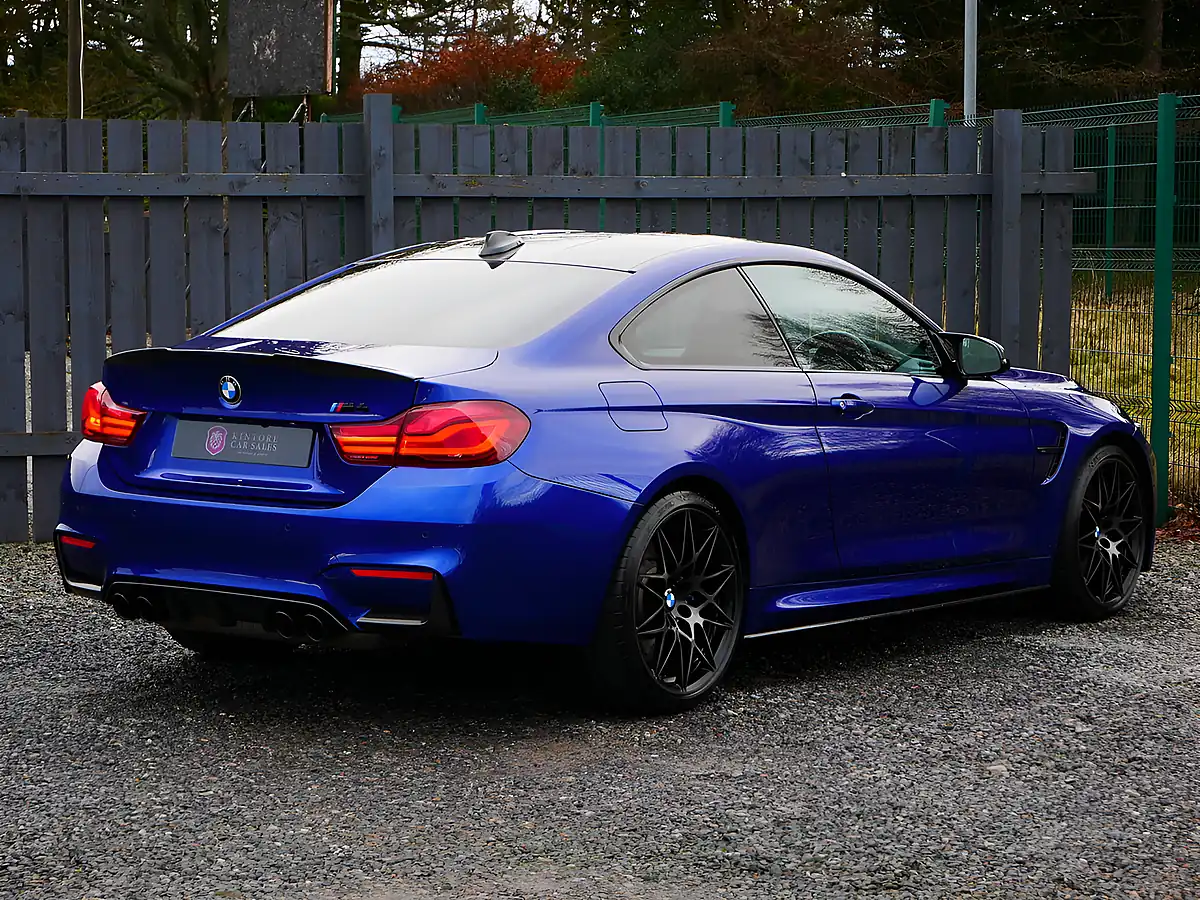 Used 2020 BMW M4 Competition San Marino Blue - Interior and Exterior details 9