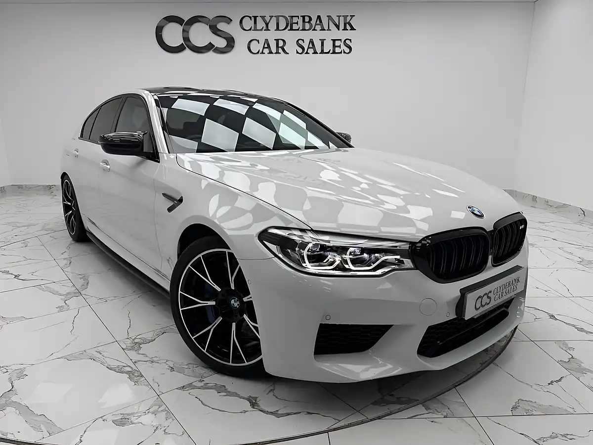 Used 2020 BMW M5 Competition White - Front View