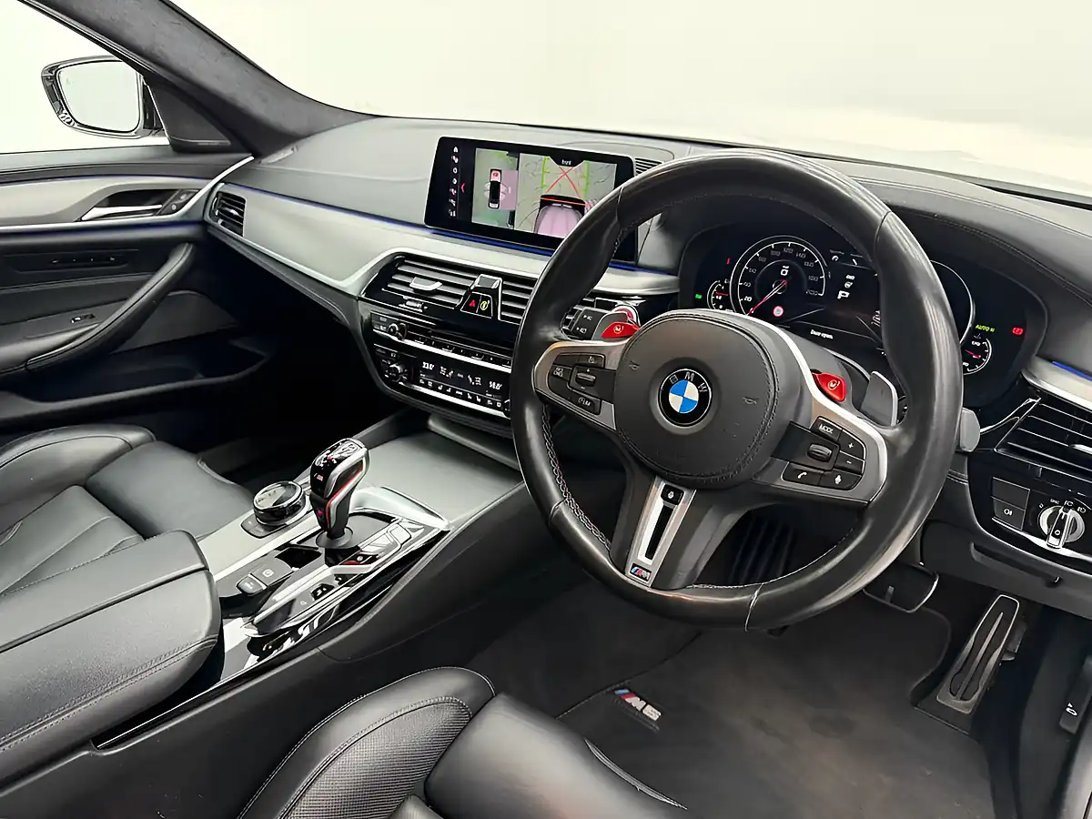 Used 2020 BMW M5 Competition White - Interior and Exterior details 10