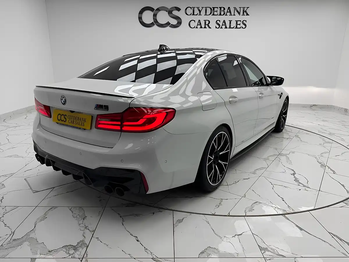 Used 2020 BMW M5 Competition White - Interior and Exterior details 3