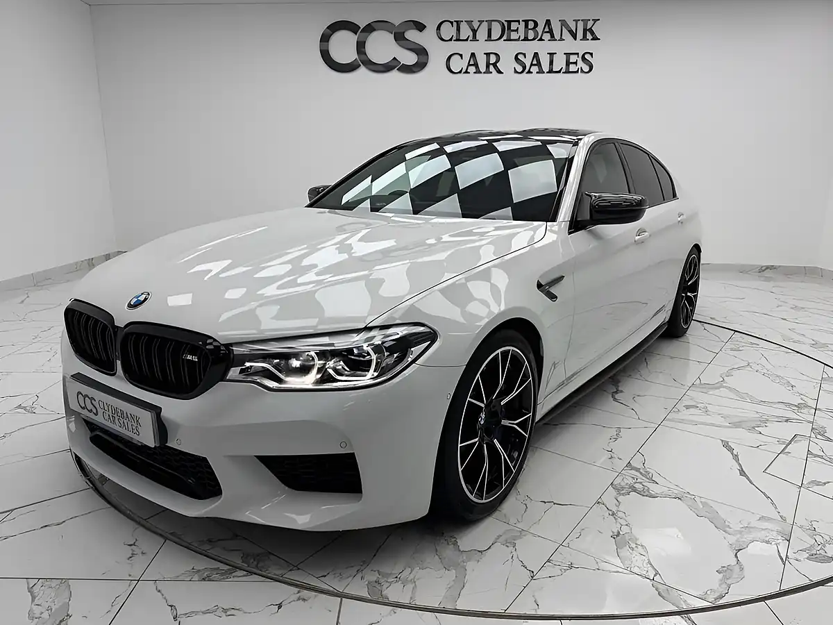 Used 2020 BMW M5 Competition White - Interior and Exterior details 7