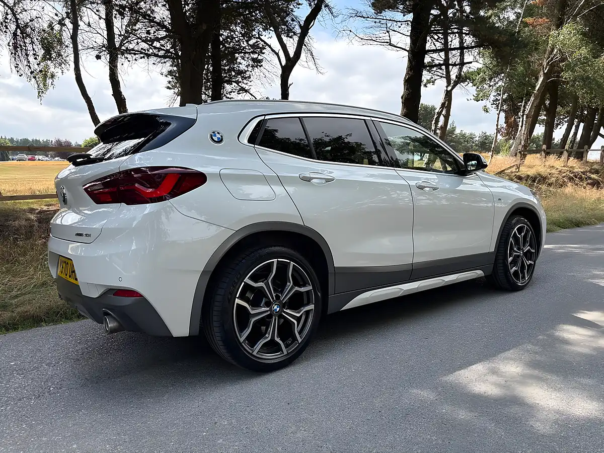 Used 2020 BMW X2 M Sport X White - Interior and Exterior details 6