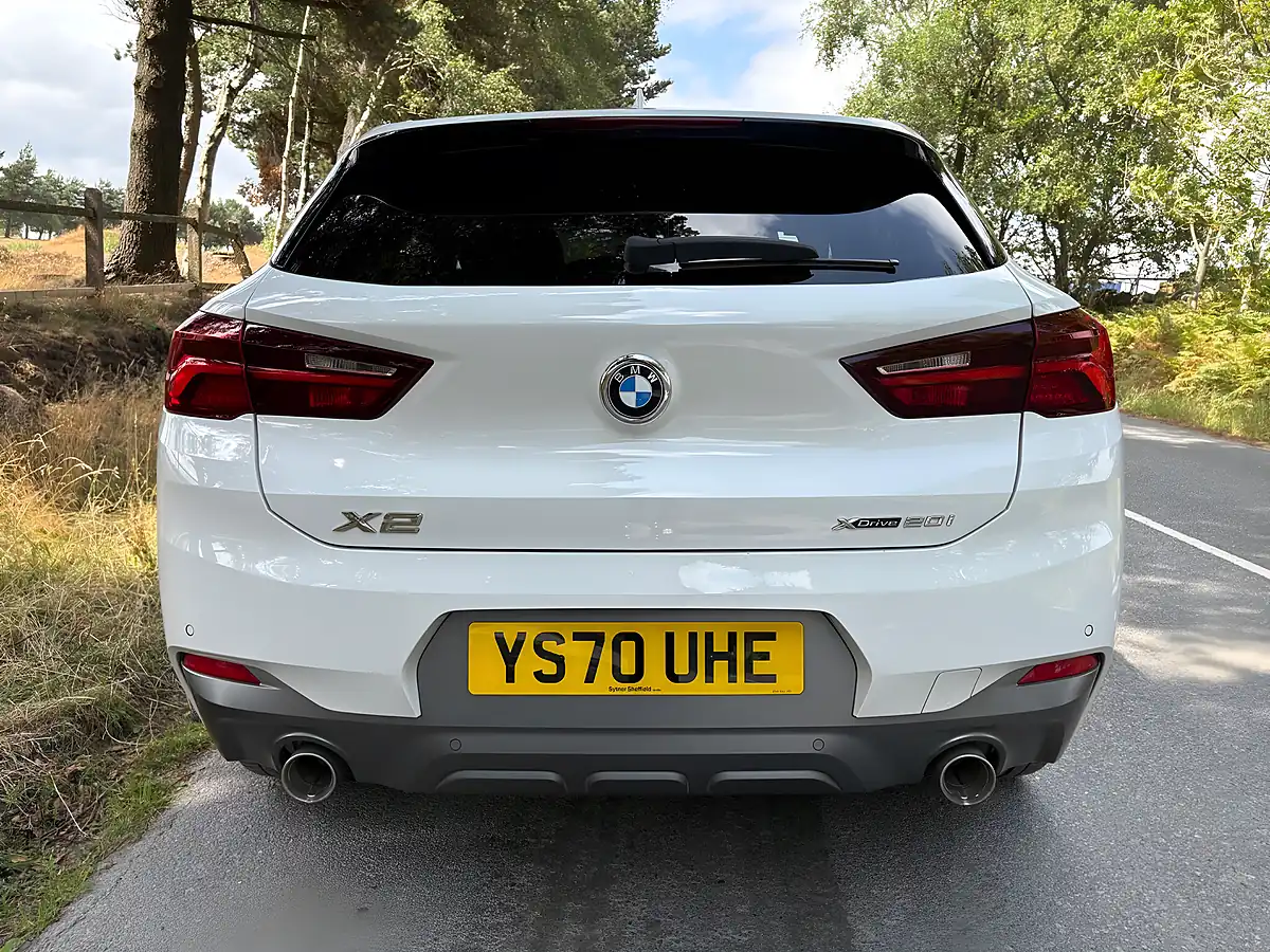 Used 2020 BMW X2 M Sport X White - Interior and Exterior details 8
