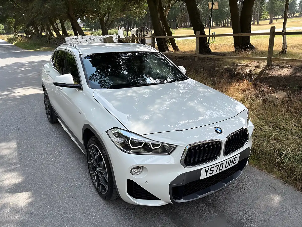 Used 2020 BMW X2 M Sport X White - Interior and Exterior details 9