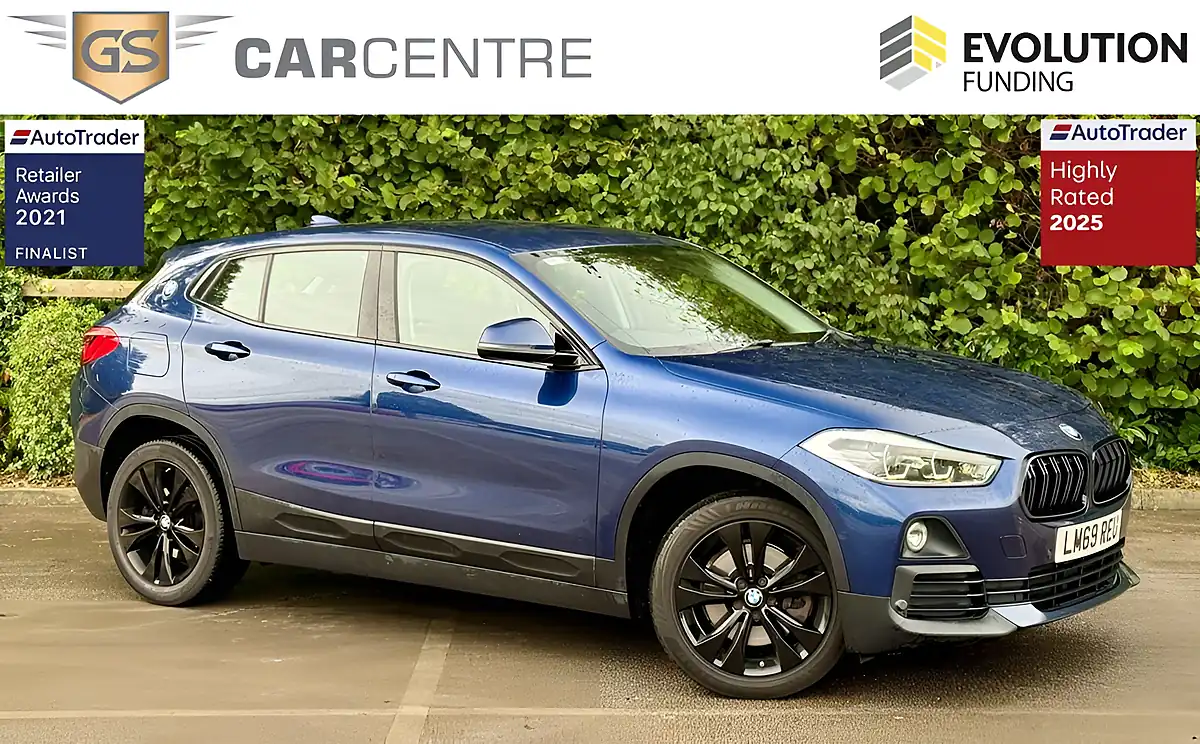 Used 2020 BMW X2 Sport Blue - Front View
