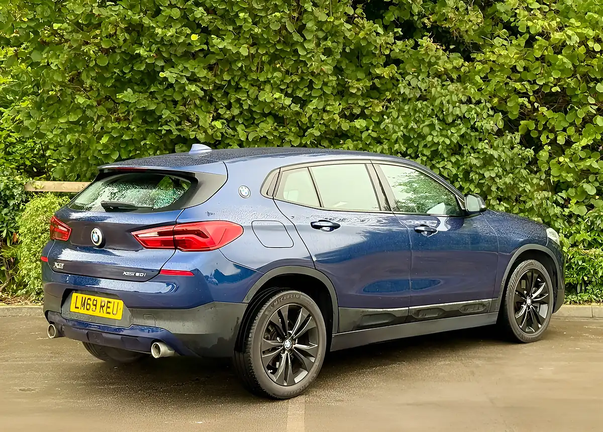 Used 2020 BMW X2 Sport Blue - Interior and Exterior details 4