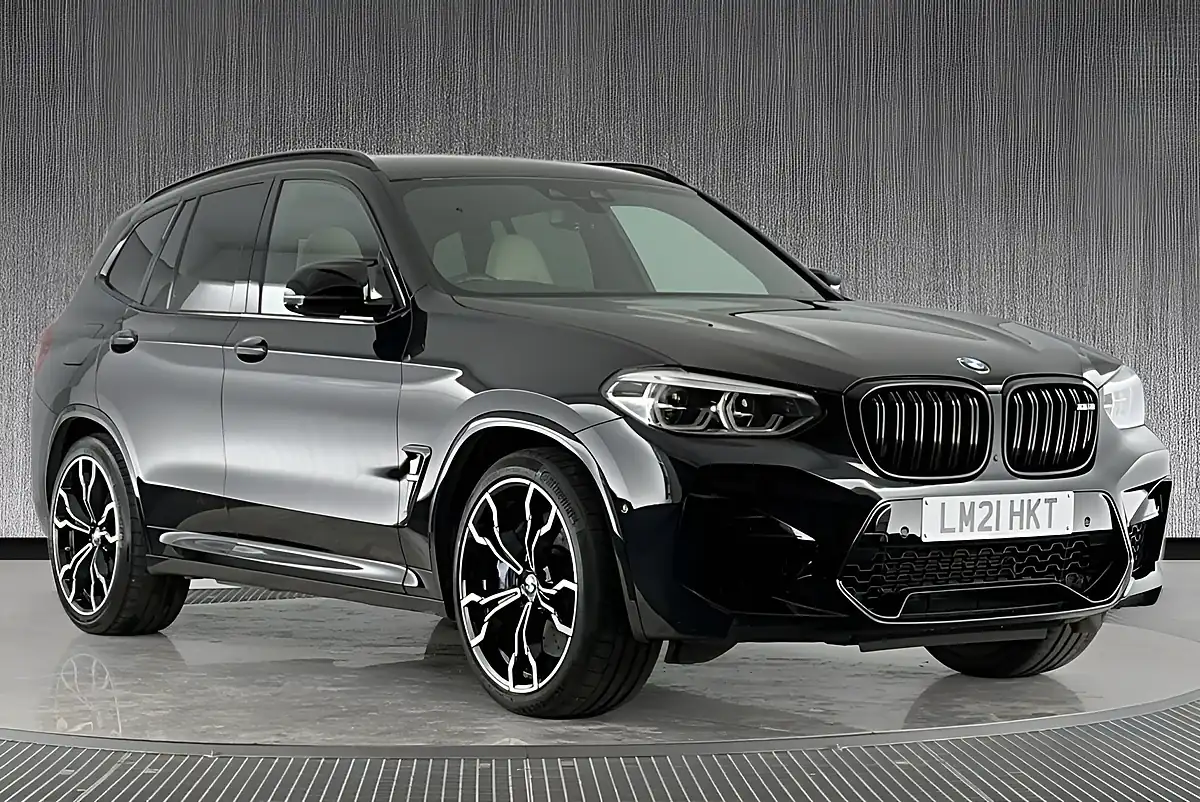 Used 2020 BMW X3 M Competition Black - Front View