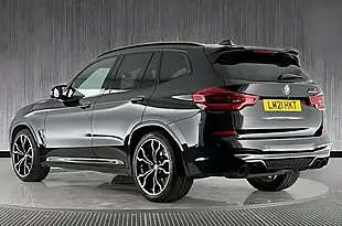 Used 2020 BMW X3 M Competition Black - Interior and Exterior details 2