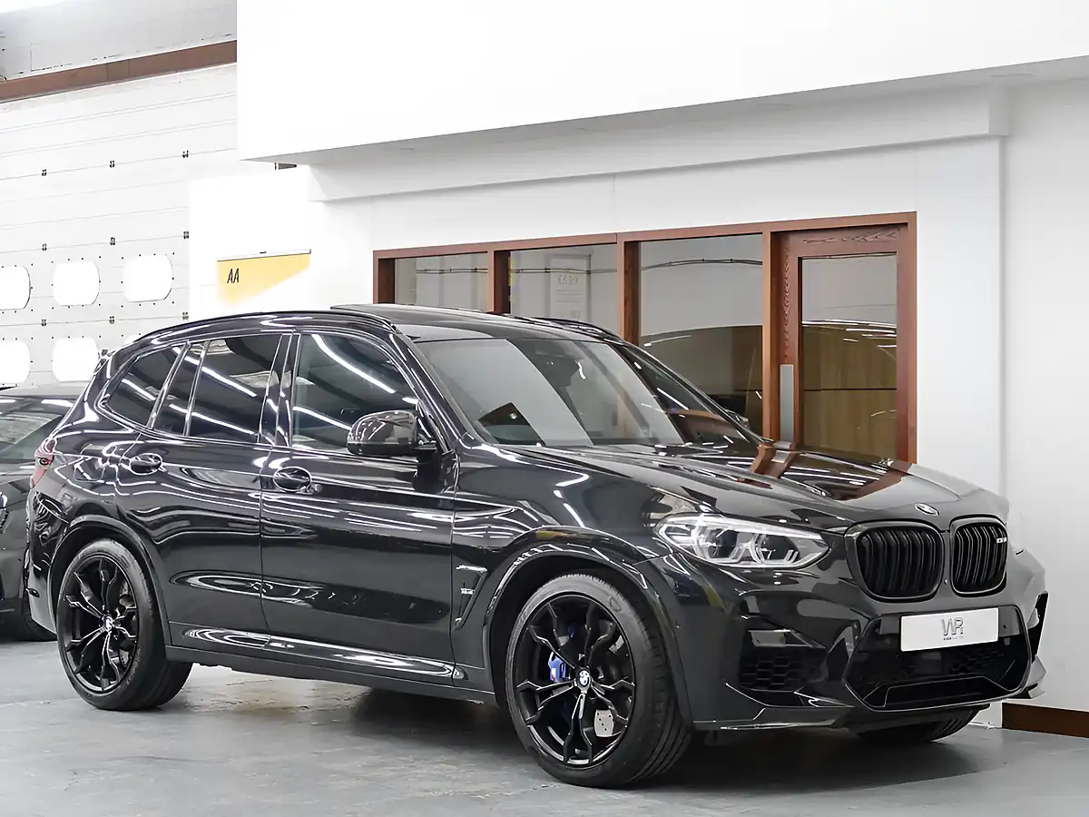 Used 2020 BMW X3 M Competition Black - Front View