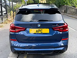 Used 2020 BMW X3 M Competition Blue - Interior and Exterior details 10