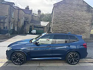 Used 2020 BMW X3 M Competition Blue - Interior and Exterior details 11