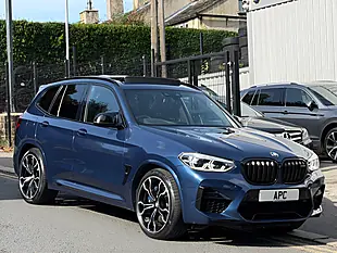 Used 2020 BMW X3 M Competition Blue - Interior and Exterior details 12