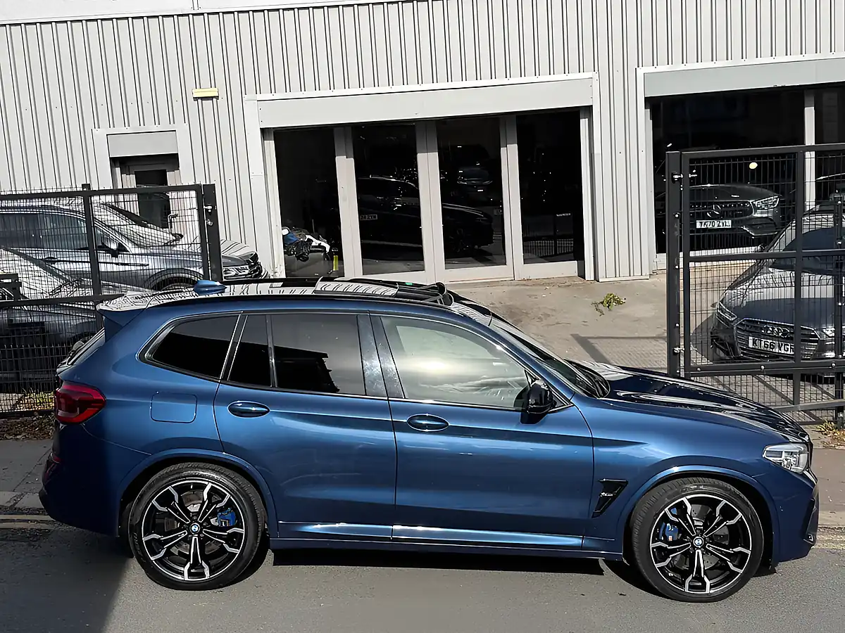 Used 2020 BMW X3 M Competition Blue - Interior and Exterior details 13
