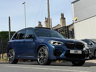 Used 2020 BMW X3 M Competition Blue - Interior and Exterior details 15