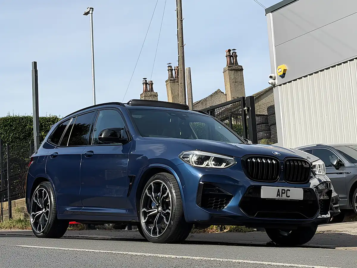 Used 2020 BMW X3 M Competition Blue - Interior and Exterior details 15