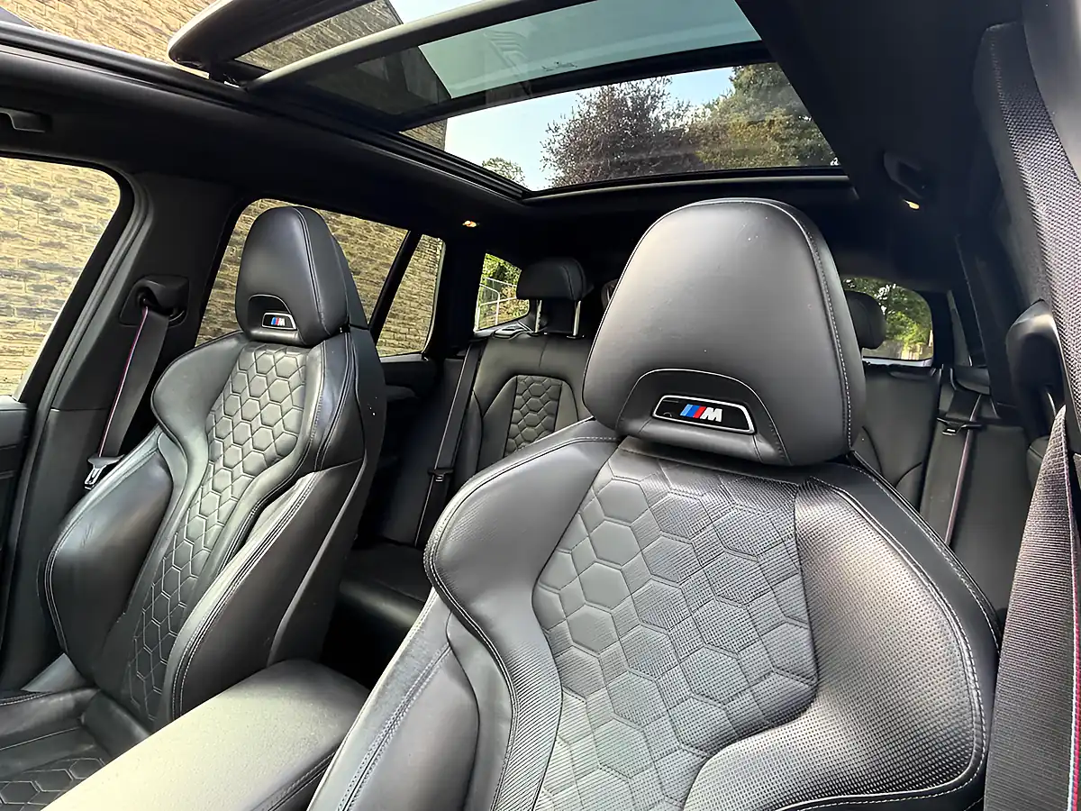 Used 2020 BMW X3 M Competition Blue - Interior and Exterior details 16