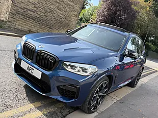 Used 2020 BMW X3 M Competition Blue - Interior and Exterior details 3