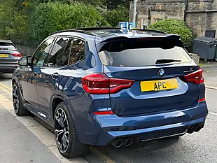 Used 2020 BMW X3 M Competition Blue - Interior and Exterior details 4