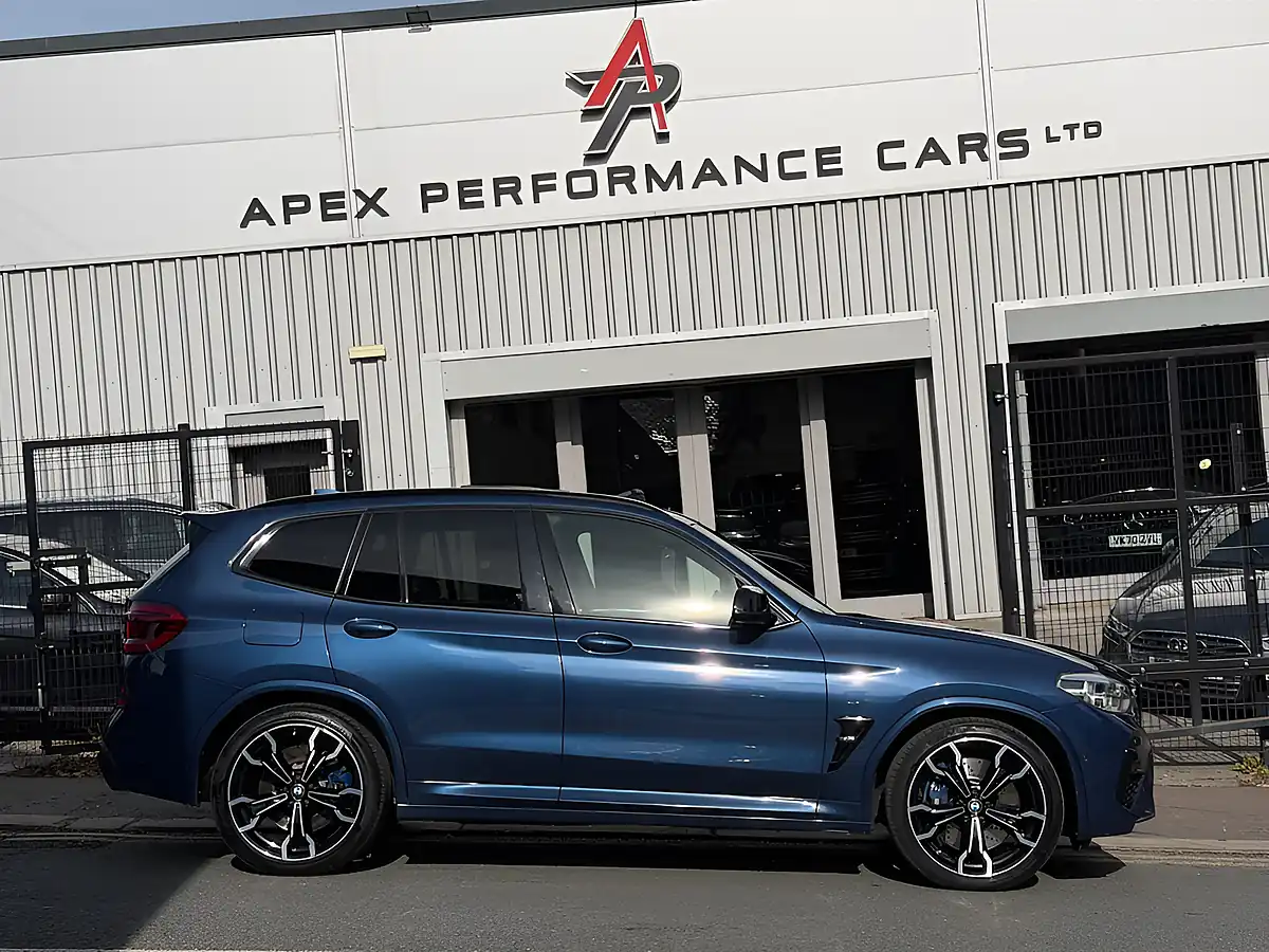 Used 2020 BMW X3 M Competition Blue - Interior and Exterior details 7