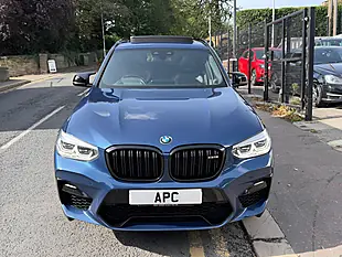 Used 2020 BMW X3 M Competition Blue - Interior and Exterior details 9