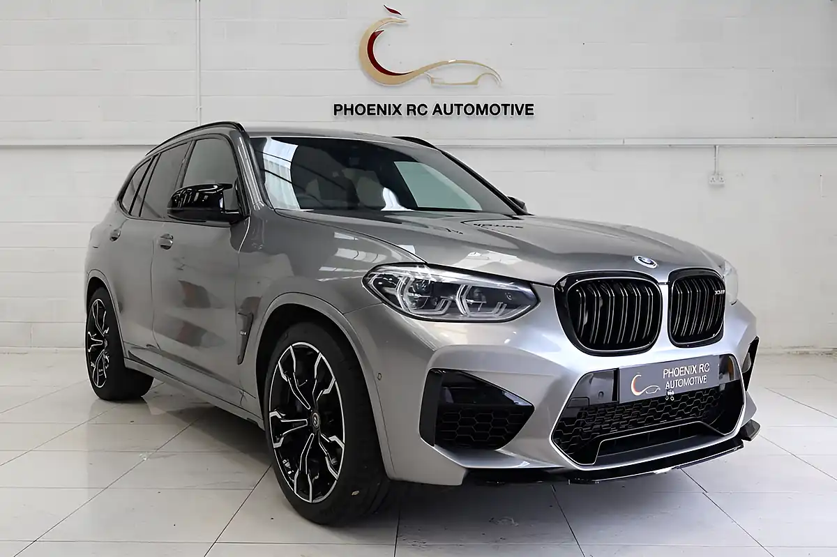 Used 2020 BMW X3 M Competition Grey - Front View