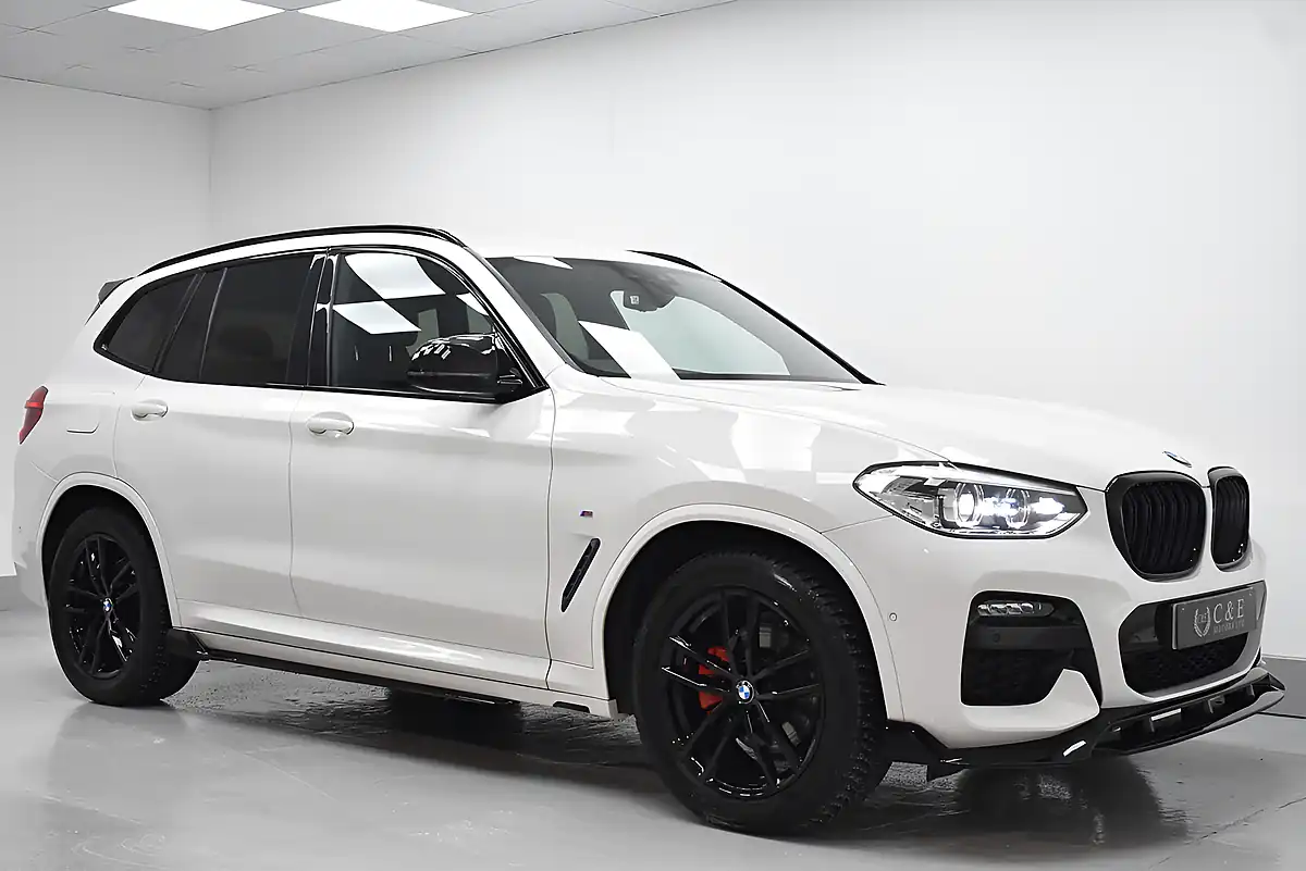 Used 2020 BMW X3 M Sport Alpine White - Interior and Exterior details 17