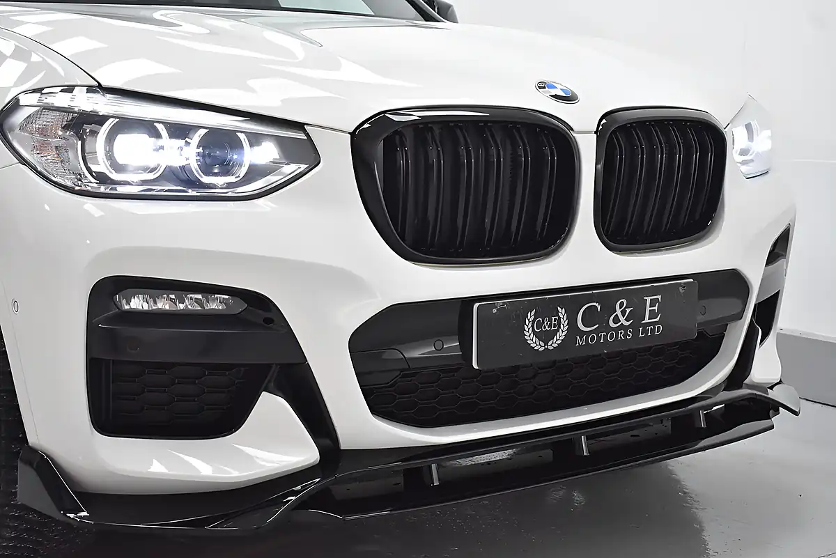 Used 2020 BMW X3 M Sport Alpine White - Interior and Exterior details 19