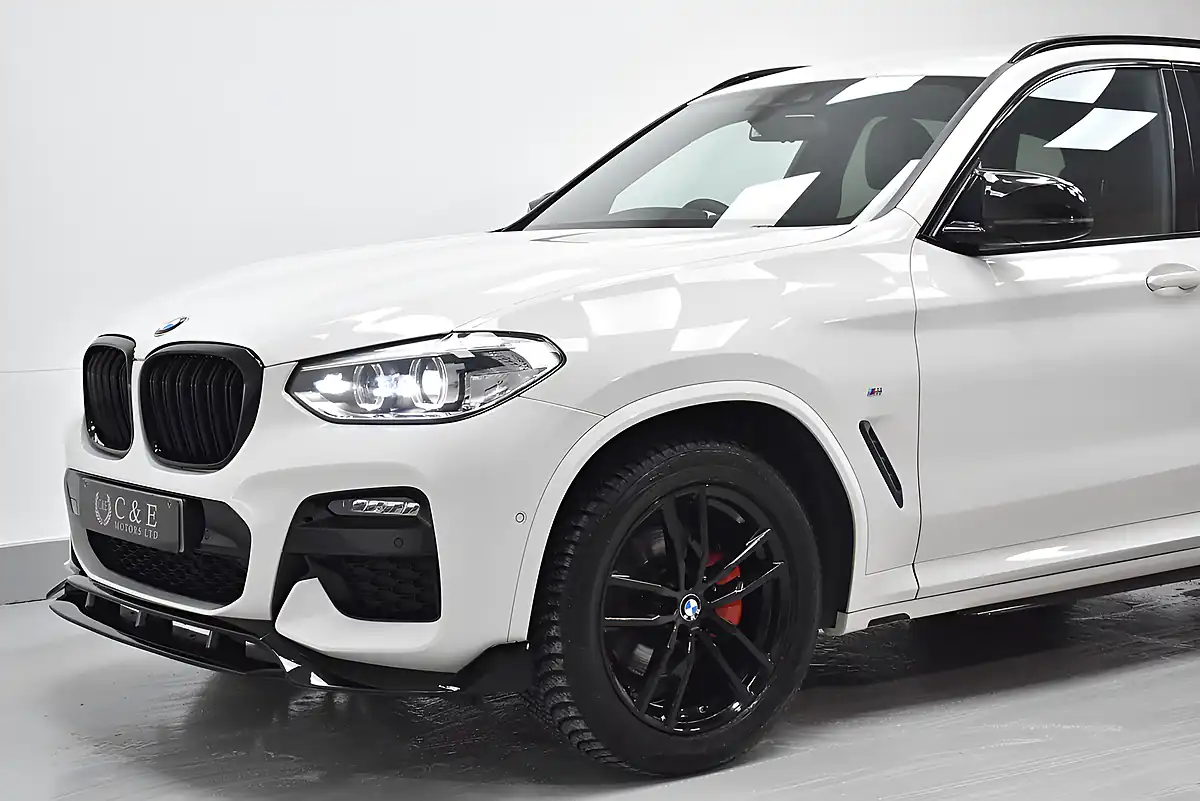 Used 2020 BMW X3 M Sport Alpine White - Interior and Exterior details 3