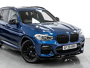 Used 2020 BMW X3 M Sport Blue - Interior and Exterior details 10