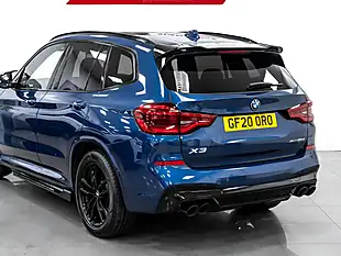 Used 2020 BMW X3 M Sport Blue - Interior and Exterior details 11