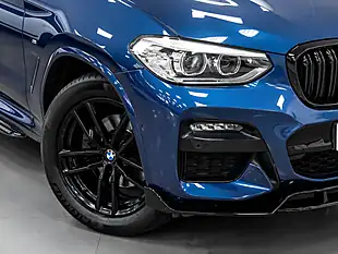 Used 2020 BMW X3 M Sport Blue - Interior and Exterior details 12